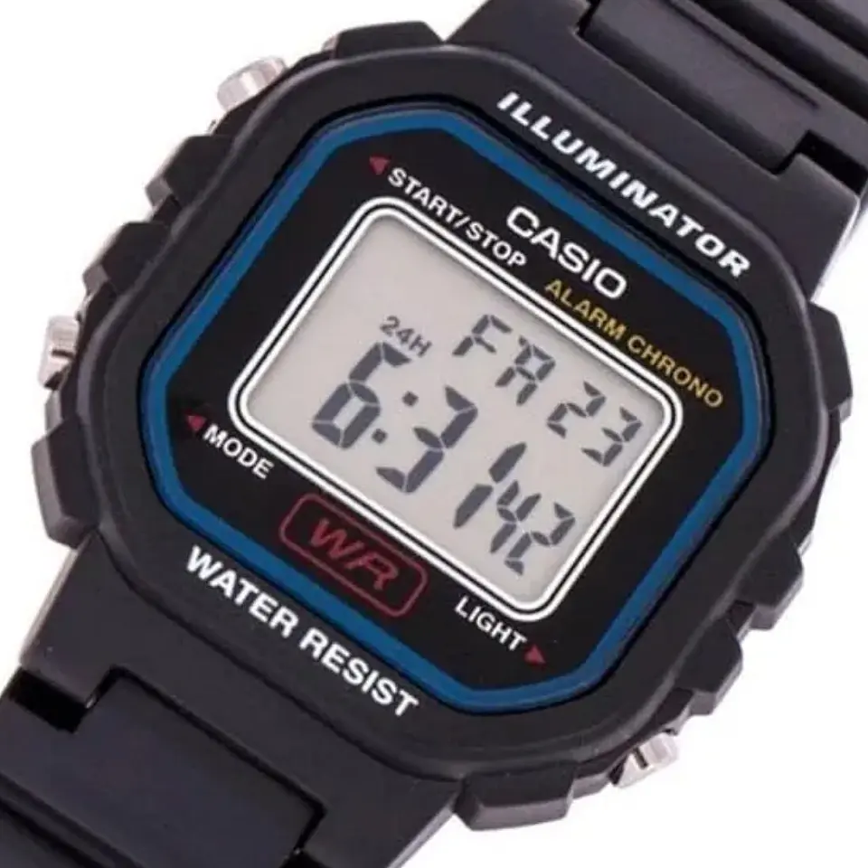 Reloj Digital Casio LA20WH-1CDF Para Unisex en Acero Color Azul 3
