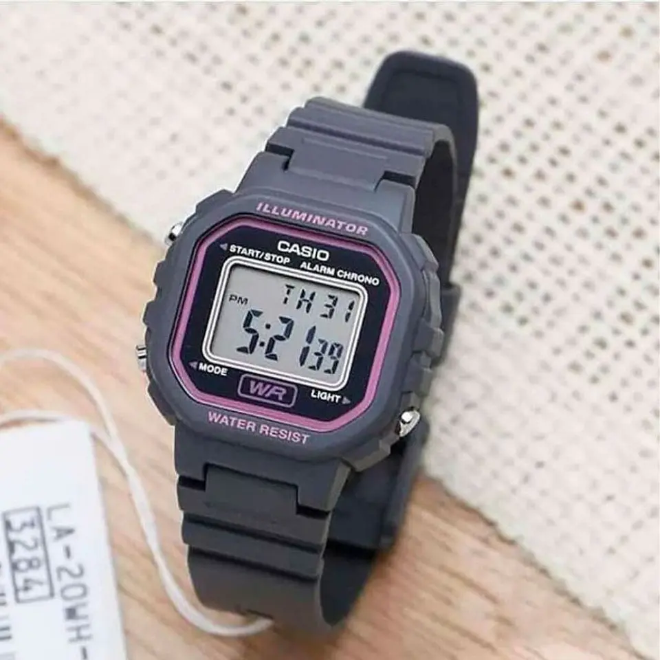 Reloj Digital Casio LA20WH-8ADF Unisex en Acero Color Negro 5