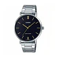 Reloj Analogo Casio MTPVT01D-1BUDF Para Unisex en Acero Color Negro - thumbnail 1