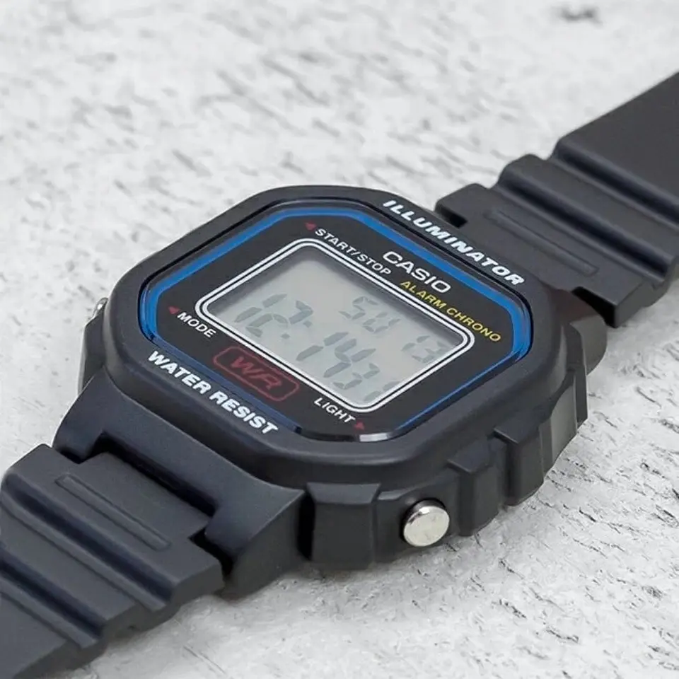 Reloj Digital Casio LA20WH-1CDF Para Unisex en Acero Color Azul 5