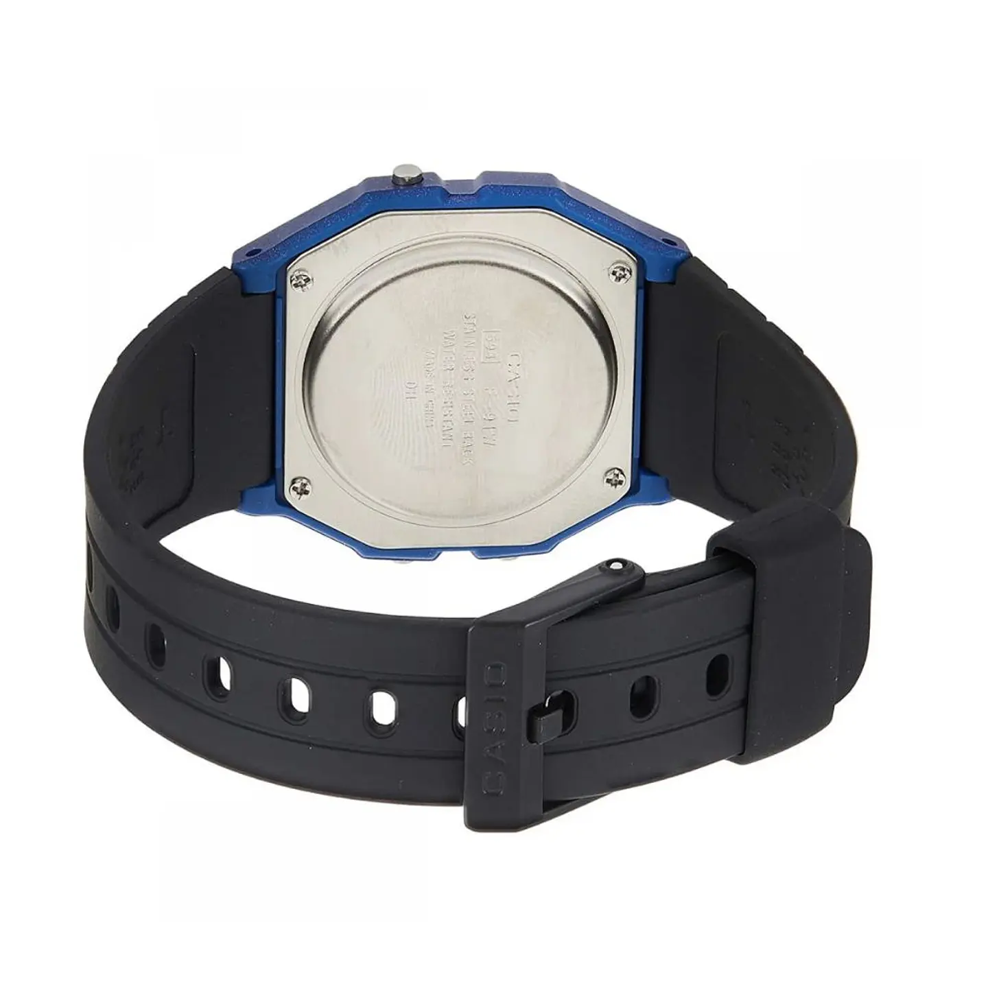 Reloj Digital Casio F_91WM_2A Para Hombre en Acero Color Azul 2