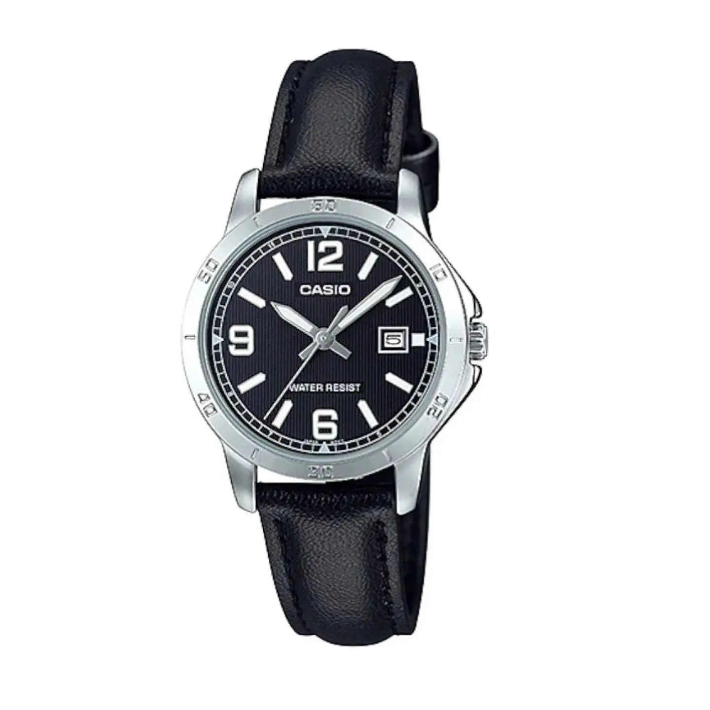 Reloj Analogo Casio LTPV004L-1BUDF Para Unisex en Acero Color Negro 1