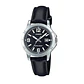 Reloj Analogo Casio LTPV004L-1BUDF Para Unisex en Acero Color Negro - Miniatura 1