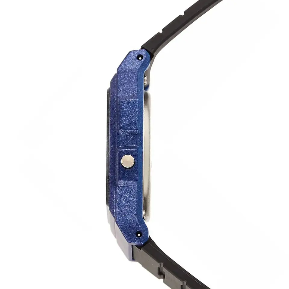 Reloj Digital Casio F_91WM_2A Para Hombre en Acero Color Azul 3