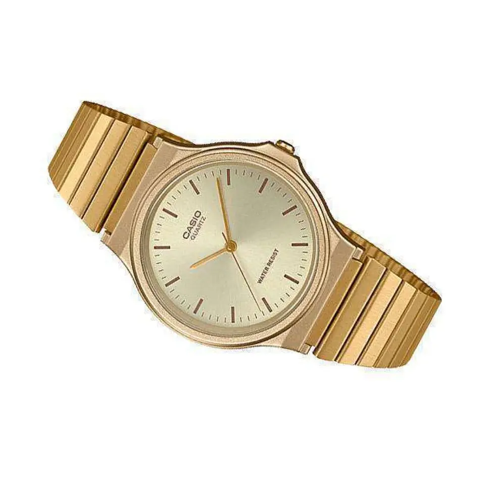 Reloj Analogo Casio MQ-24G-9EDF Para Mujer en Acero Color Dorado 3