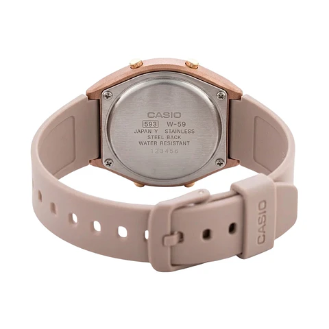 Reloj Digital Casio LW204-4ADF Unisex en Acero Color Rosado
