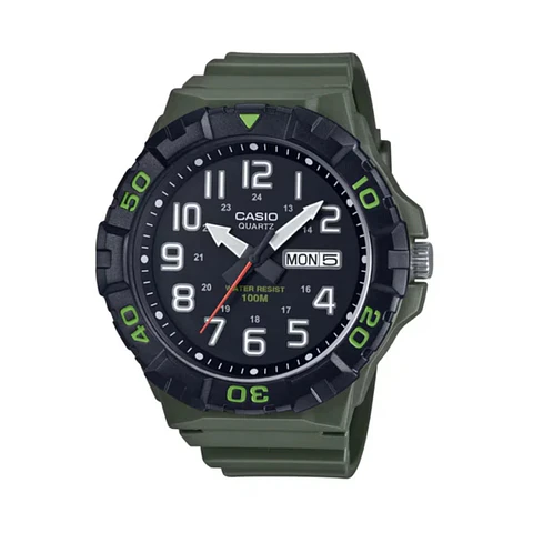 Reloj Analogo Casio MRW210H-3AVDF Para Hombre en Resina Color Verde