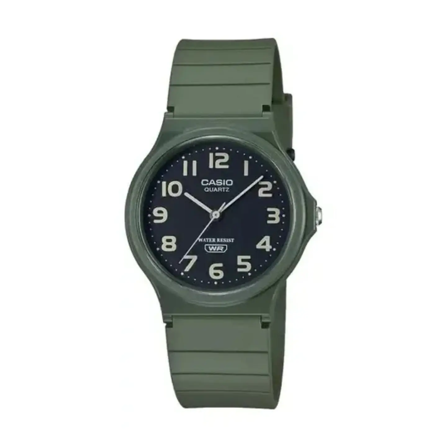 Reloj Analogo Casio MQ24UC-3BDF Para Hombre en Acero Color Verde 1