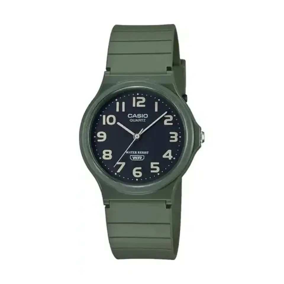 Reloj Analogo Casio MQ24UC-3BDF Para Hombre en Acero Color Verde 1
