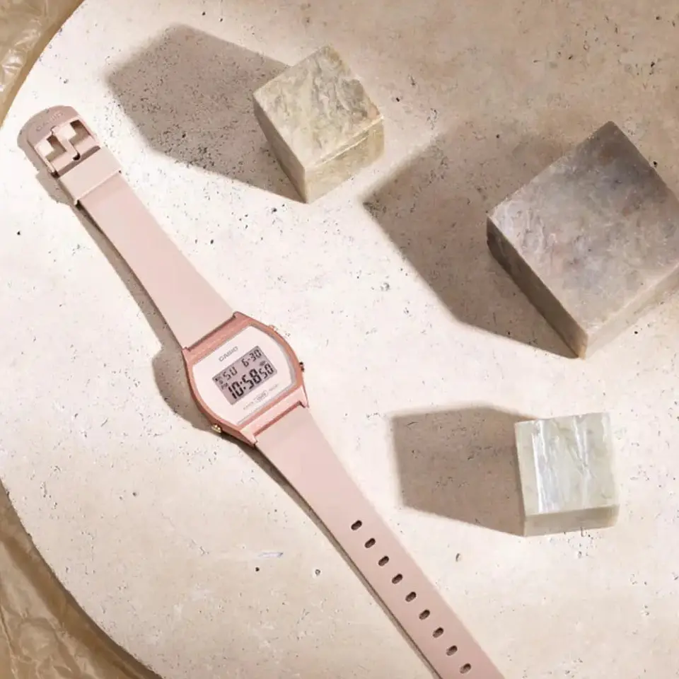 Reloj Digital Casio LW204-4ADF Unisex en Acero Color Rosado 5