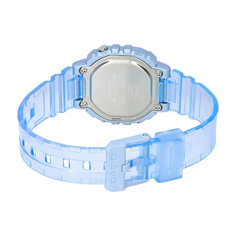 Reloj Digital Casio LA-20WHS-2ADF Para Mujer en Acero Color Celeste