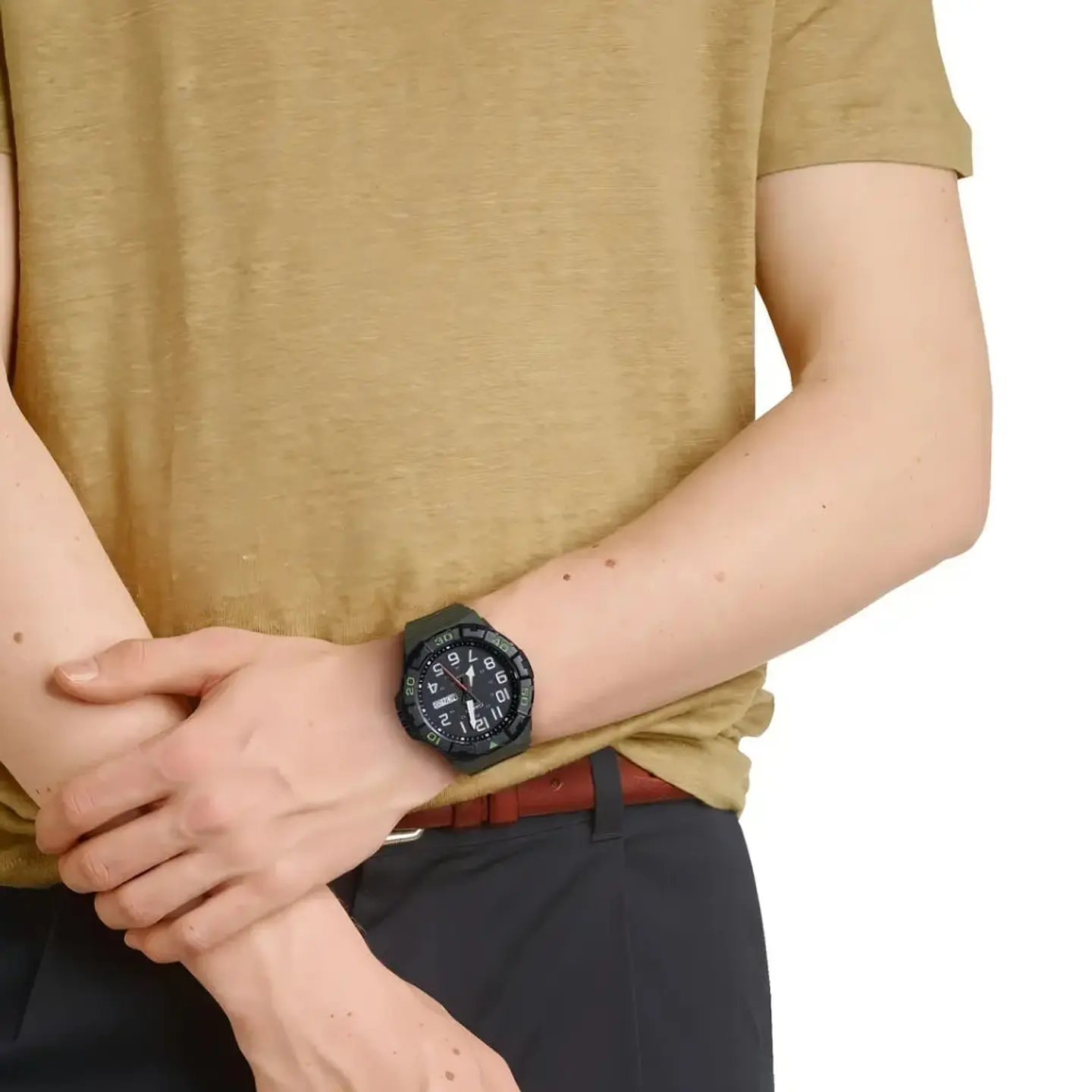 Reloj Analogo Casio MRW210H-3AVDF Para Hombre en Resina Color Verde 6