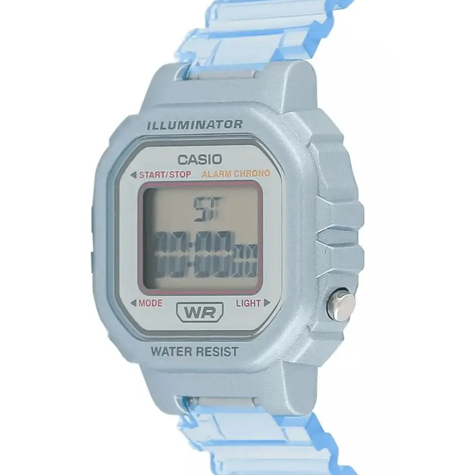 Reloj Digital Casio LA-20WHS-2ADF Para Mujer en Acero Color Celeste 4