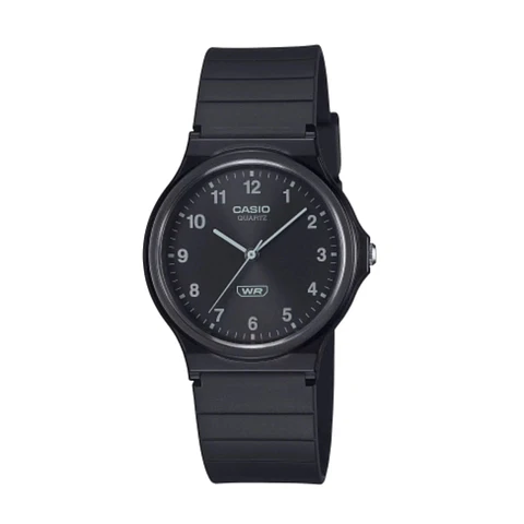 Reloj Analogo Casio MQ-24B-1B Unisex en Acero Color Negro