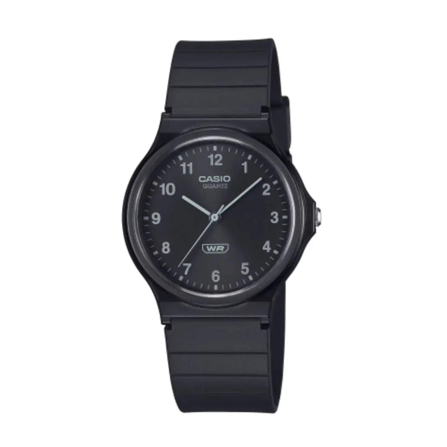 Reloj Analogo Casio MQ-24B-1B Unisex en Acero Color Negro 1