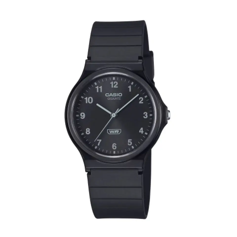 Reloj Analogo Casio MQ-24B-1B Unisex en Acero Color Negro 1