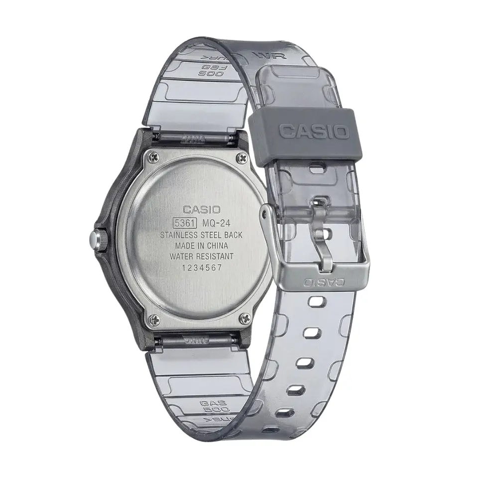 Reloj Analogo Casio MQ-24S-8BDF Para Mujer en Acero Color Gris 2