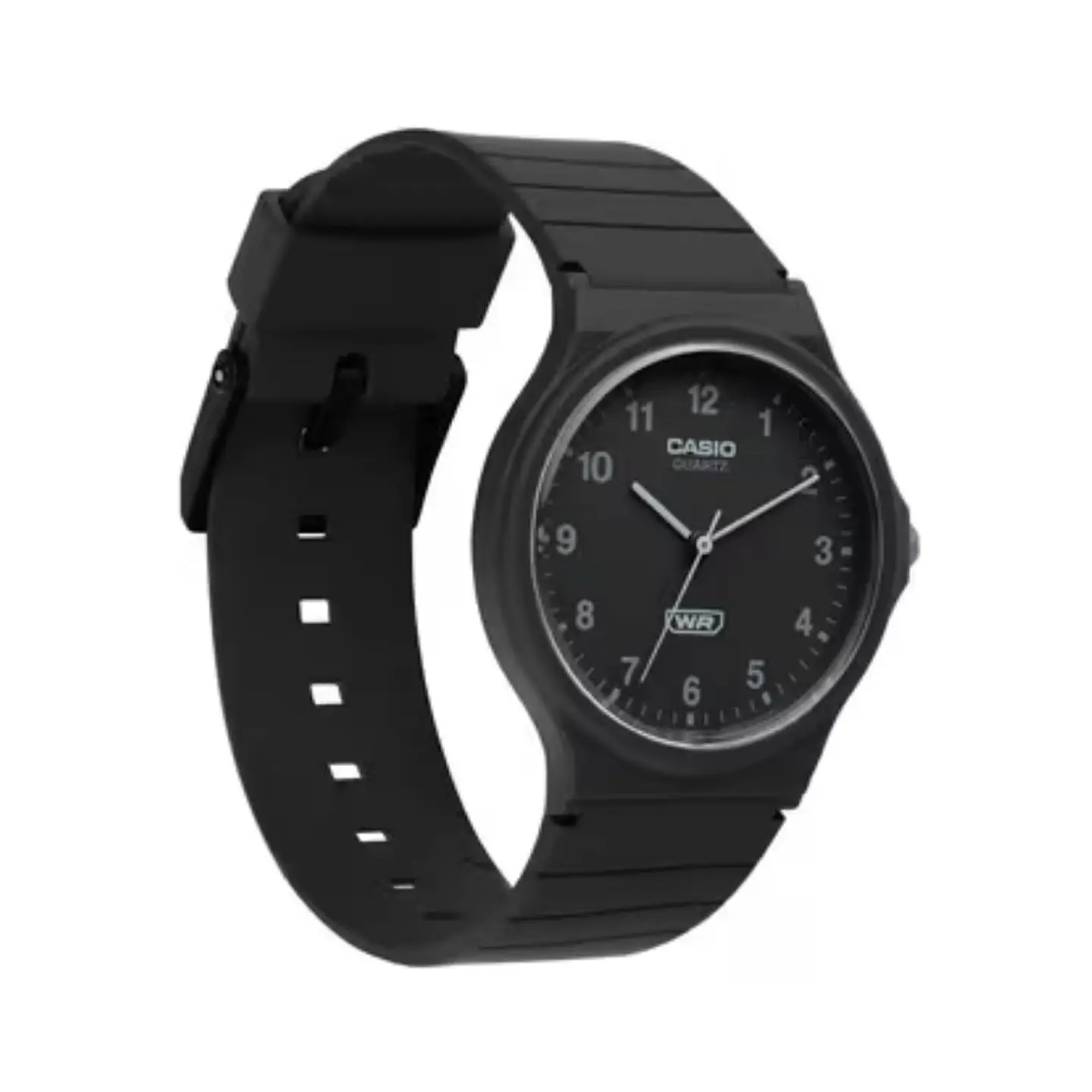 Reloj Analogo Casio MQ-24B-1B Unisex en Acero Color Negro 4