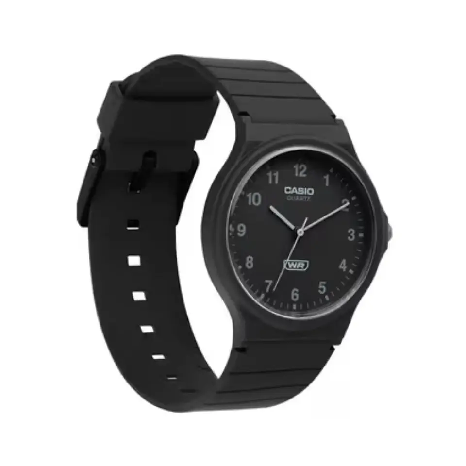 Reloj Analogo Casio MQ-24B-1B Unisex en Acero Color Negro 4