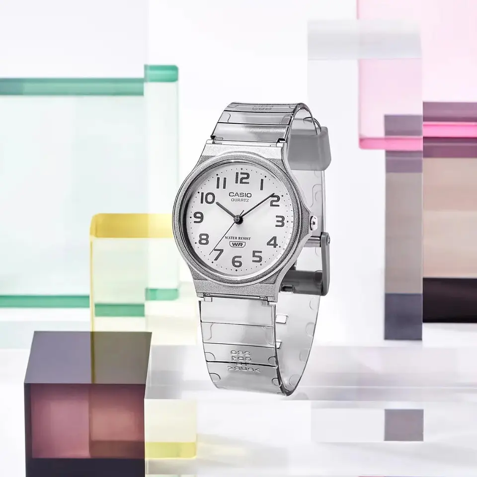 Reloj Analogo Casio MQ-24S-8BDF Para Mujer en Acero Color Gris 5