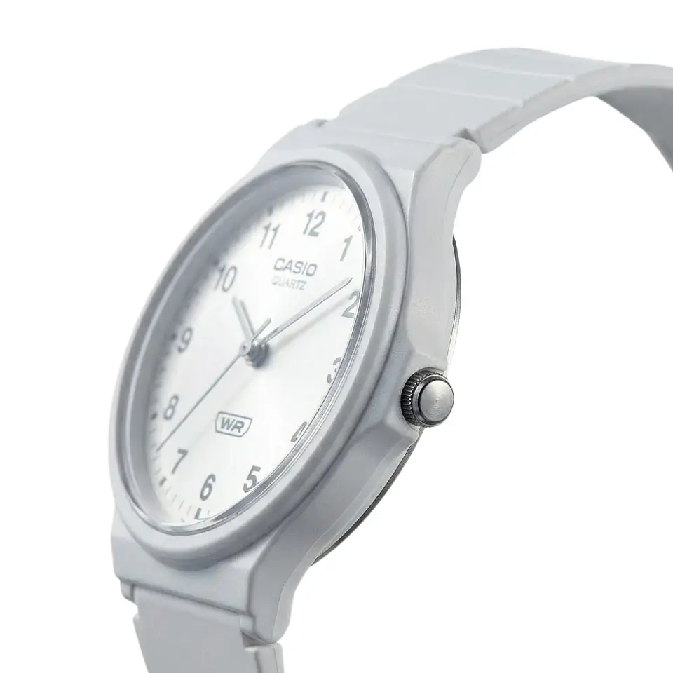 Reloj Analogo Casio MQ-24B-7BDF Para Hombre en Acero Color Blanco 3
