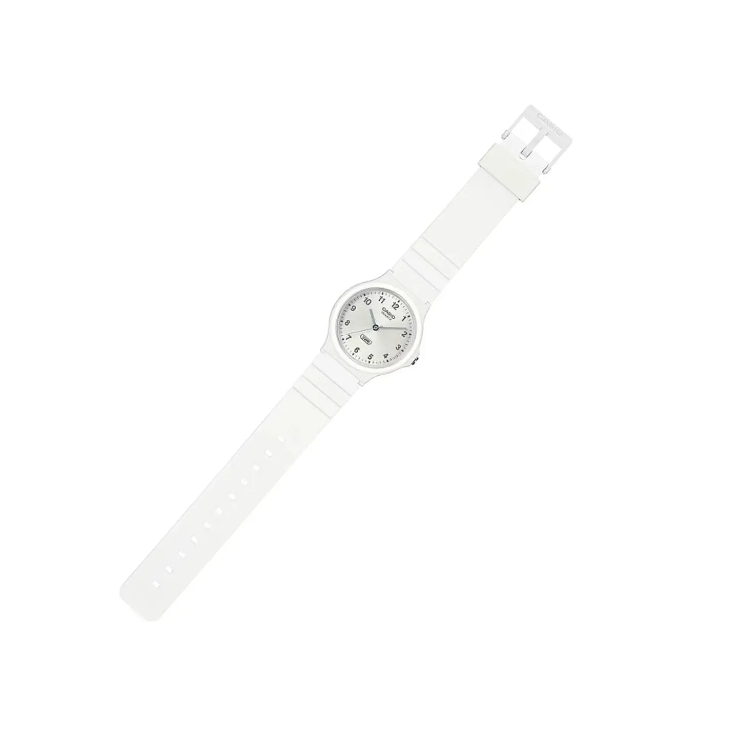 Reloj Analogo Casio MQ-24B-7BDF Para Hombre en Acero Color Blanco 4