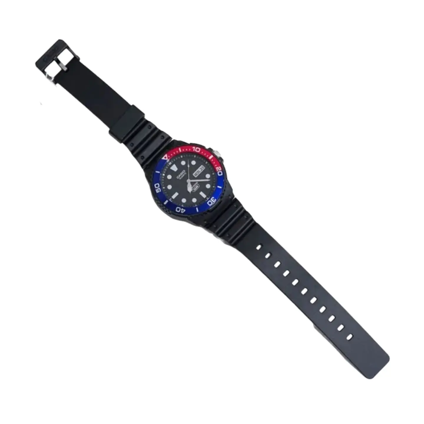 Reloj Analogo Casio MRW-230H-1E2VDF Para Hombre en Resina Color Negro 3