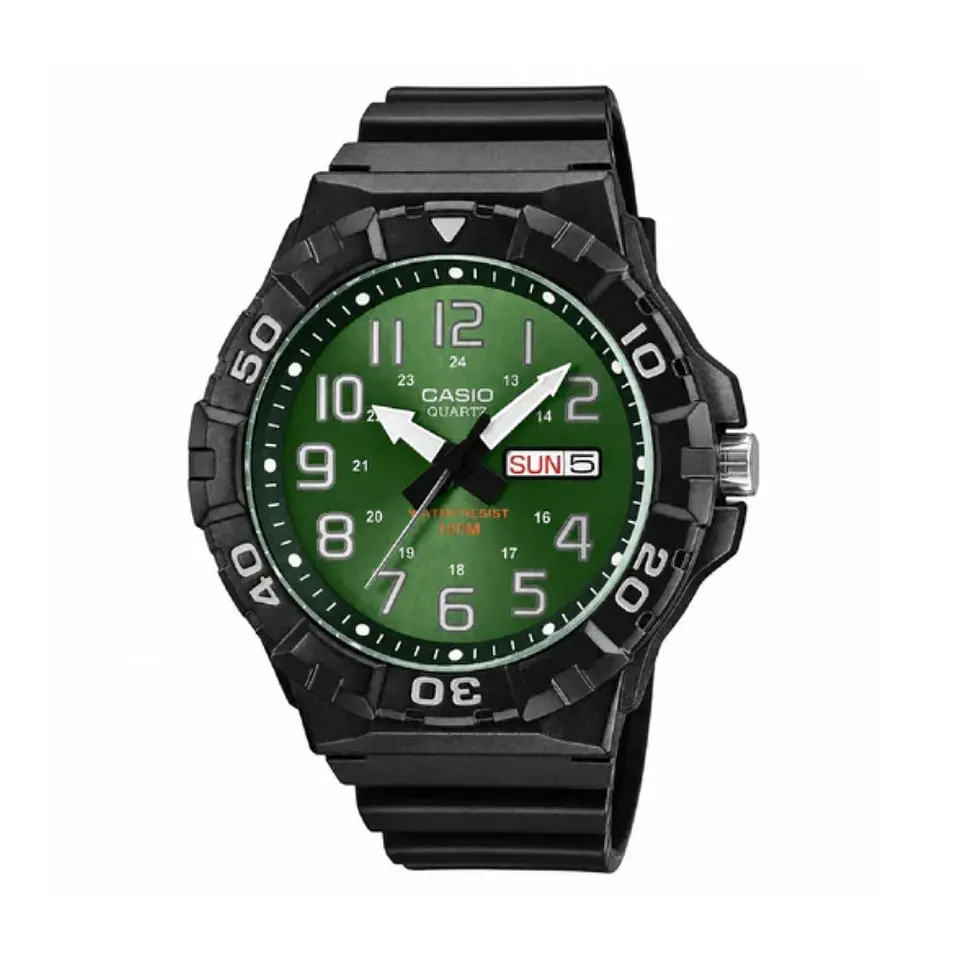 Reloj Analogo Casio MRW-210H-3BVDF Para Hombre en Resina Color Negro 1