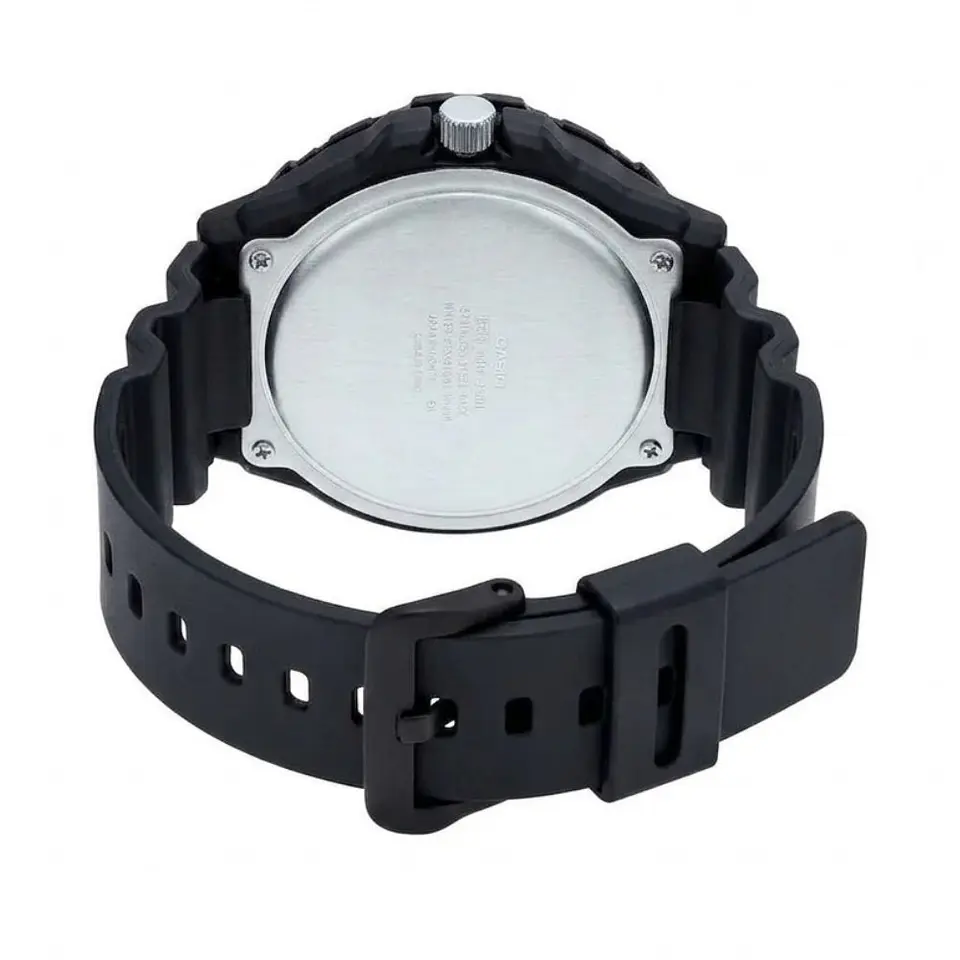 Reloj Analogo Casio MRW-210H-3BVDF Para Hombre en Resina Color Negro 2