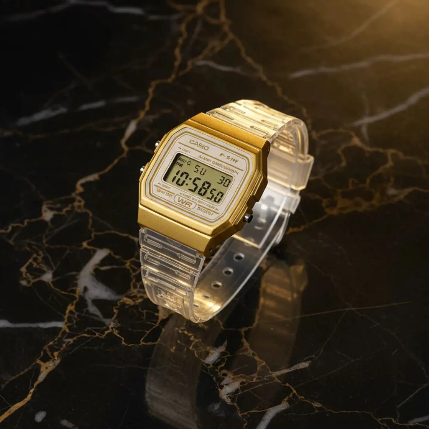 Reloj Digital Casio F-91WS-7A2DF Para Mujer en Acero Color Blanco 5