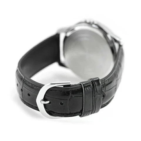 Reloj Analogo Casio MTP_V004L_1A Para Mujer en Acero Color Negro