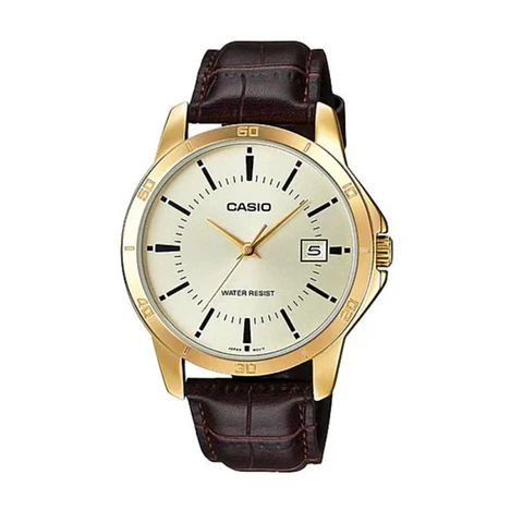 Reloj Analogo Casio MTP_V004GL_9A_ Para Hombre en Acero Color Dorado