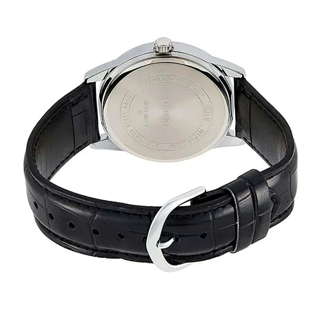 Reloj Analogo Casio MTP_V001L_1B Para Hombre en Acero Color Plateado