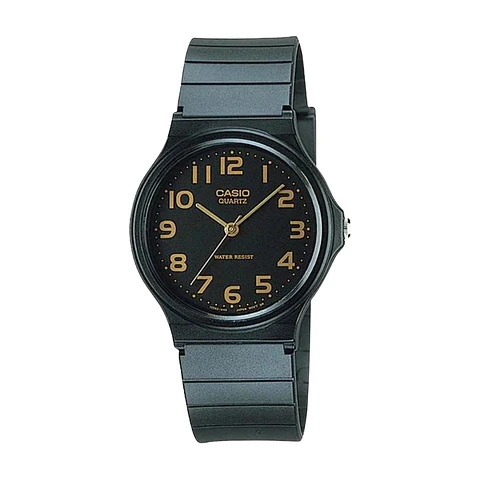 Reloj Analogo Casio MQ-24-1B2 Unisex en Acero Color Negro