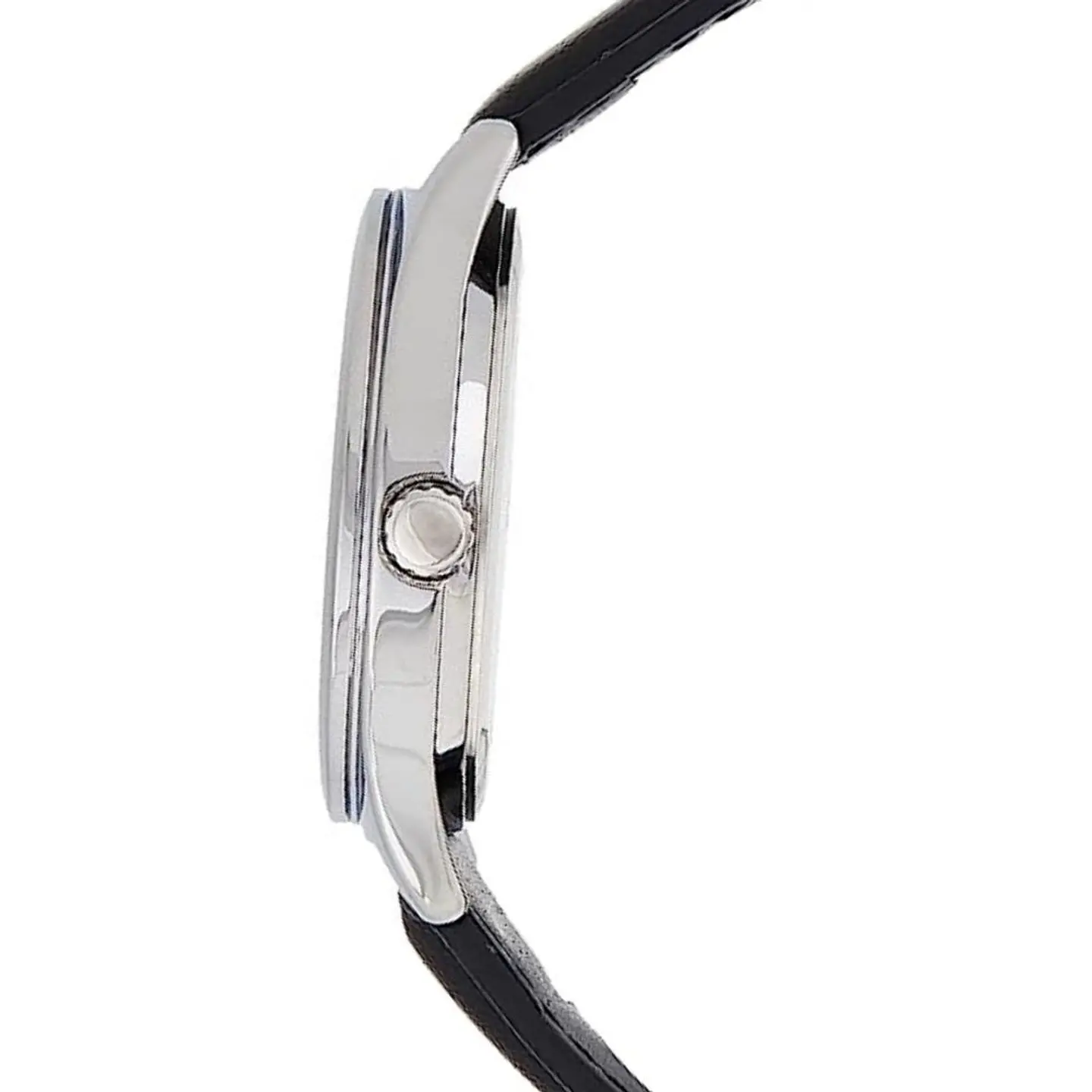 Reloj Analogo Casio MTP_V001L_1B Para Hombre en Acero Color Plateado 3