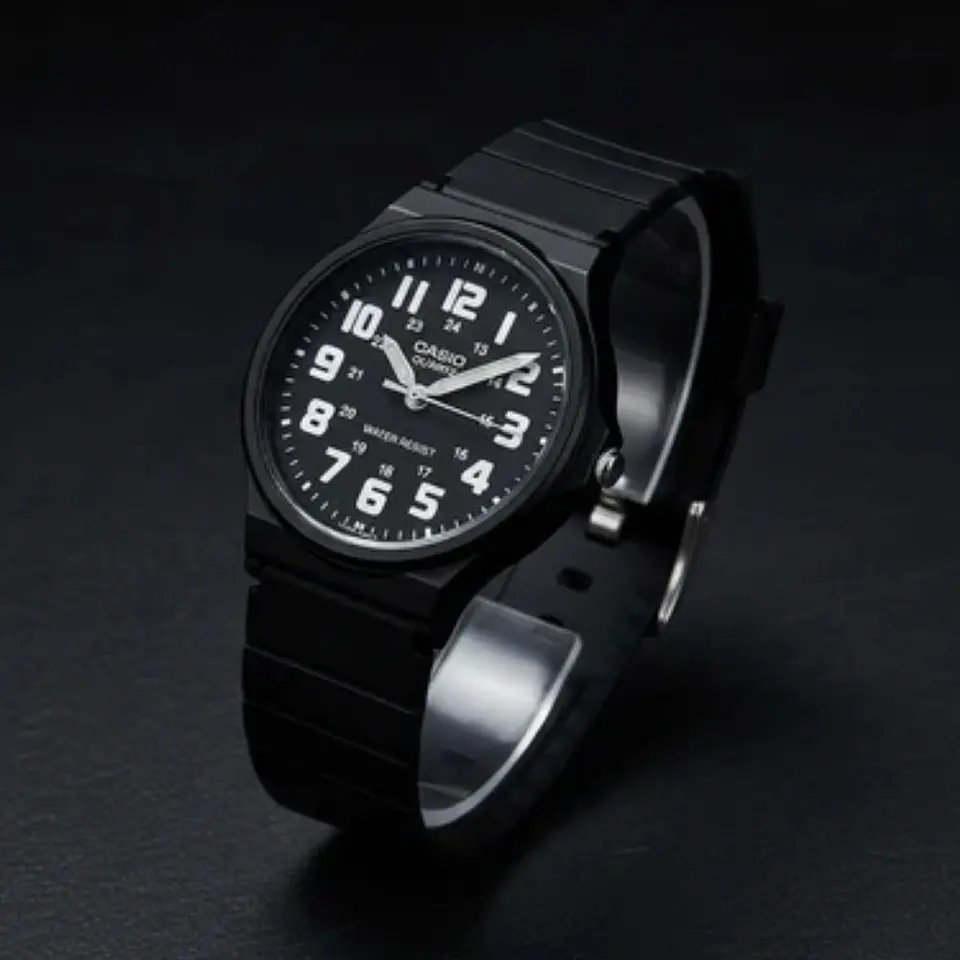 Reloj Analogo Casio MQ-71-1BDF Para Hombre en Acero Color Negro 5