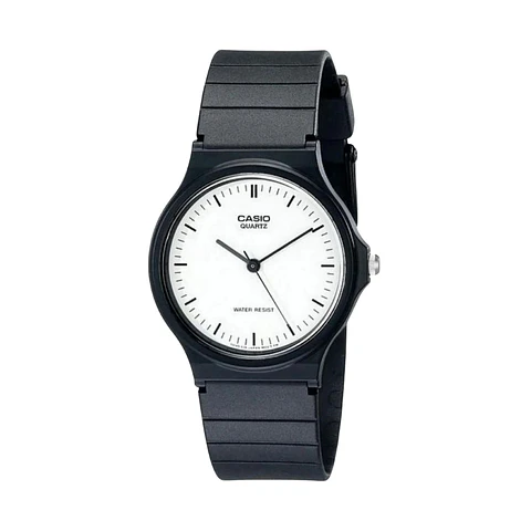 Reloj Analogo Casio MQ24-7BLDF Para Hombre en Acero Color Negro
