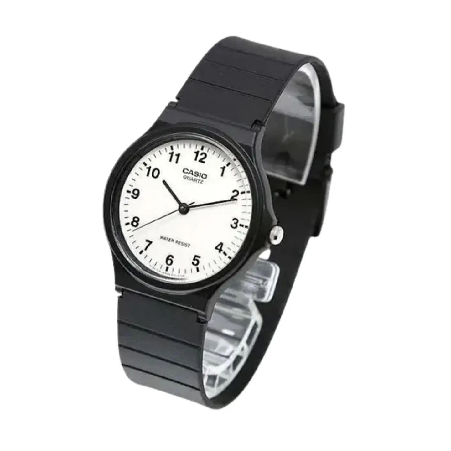 Reloj Analogo Casio MQ24-7BLDF Para Hombre en Acero Color Negro 3
