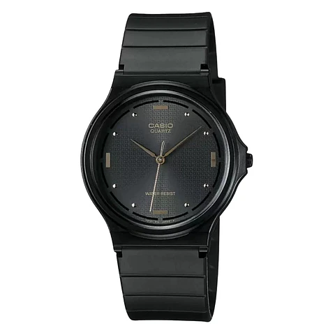Reloj Analogo Casio MQ-76-1ALDF Para Hombre en Acero Color Negro