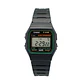 Reloj Digital Casio F91W_3DG Para Hombre en Acero Color Negro - Miniatura 1