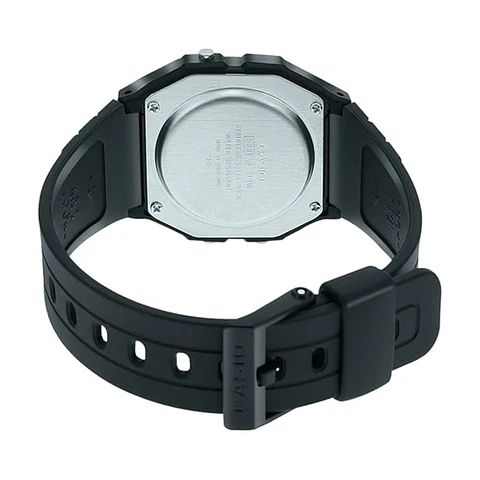 Reloj Digital Casio F91W_3DG Para Hombre en Acero Color Negro