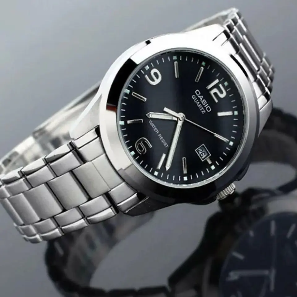 Reloj Analogo Casio LTP_1215A_1A Para Mujer en Acero Color Plateado 5