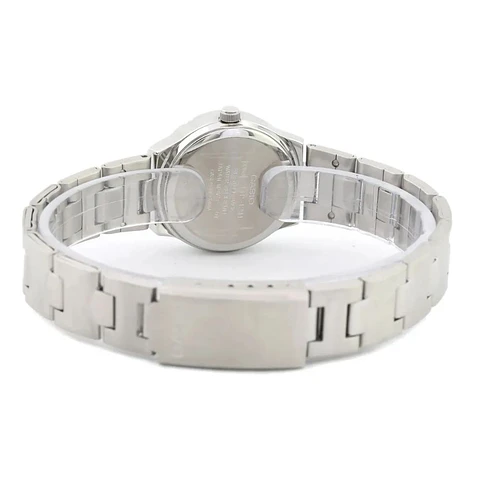 Reloj Analogo Casio LTP_1241D_4A3 Para Mujer en Acero Color Plateado