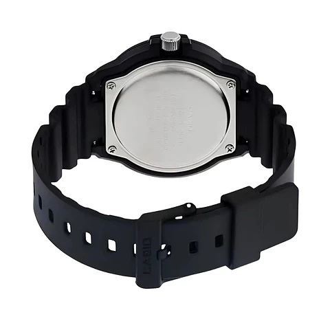 Reloj Analogo Casio MRW_200H_2BV Para Hombre en Resina Color Negro
