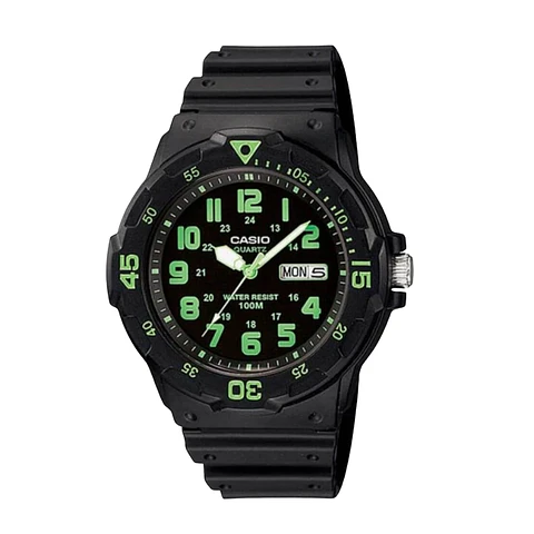 Reloj Analogo Casio MRW_200H_3BV Para Hombre en Resina Color Negro