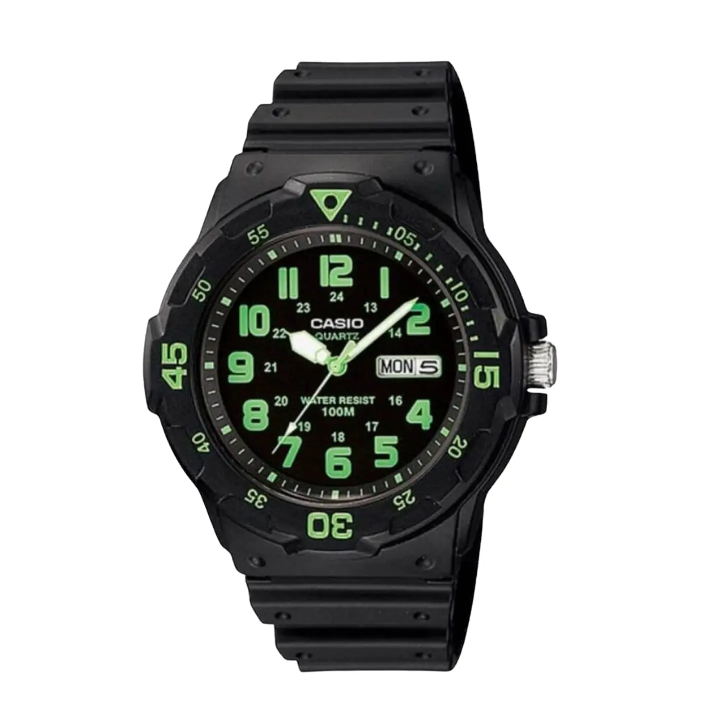 Reloj Analogo Casio MRW_200H_3BV Para Hombre en Resina Color Negro 1