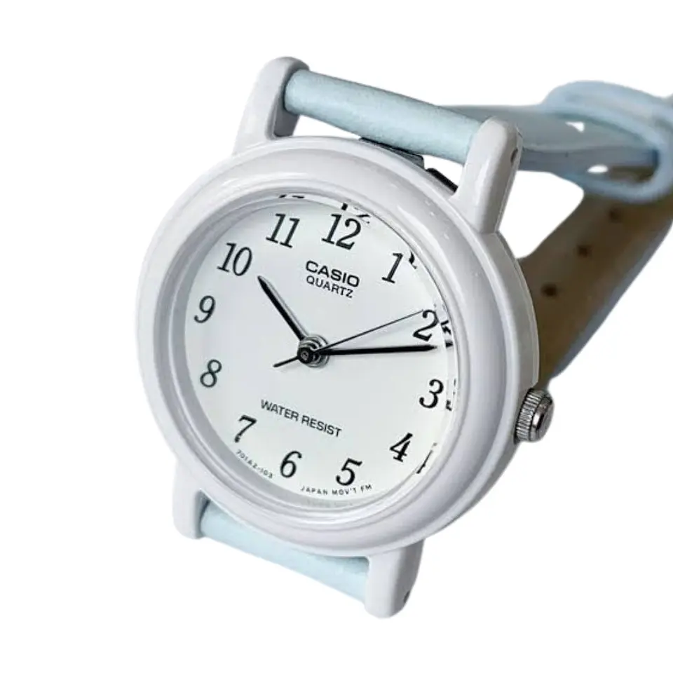 Reloj Analogo Casio LQ-139L-2BDF Para Mujer en Acero Color Azul 4