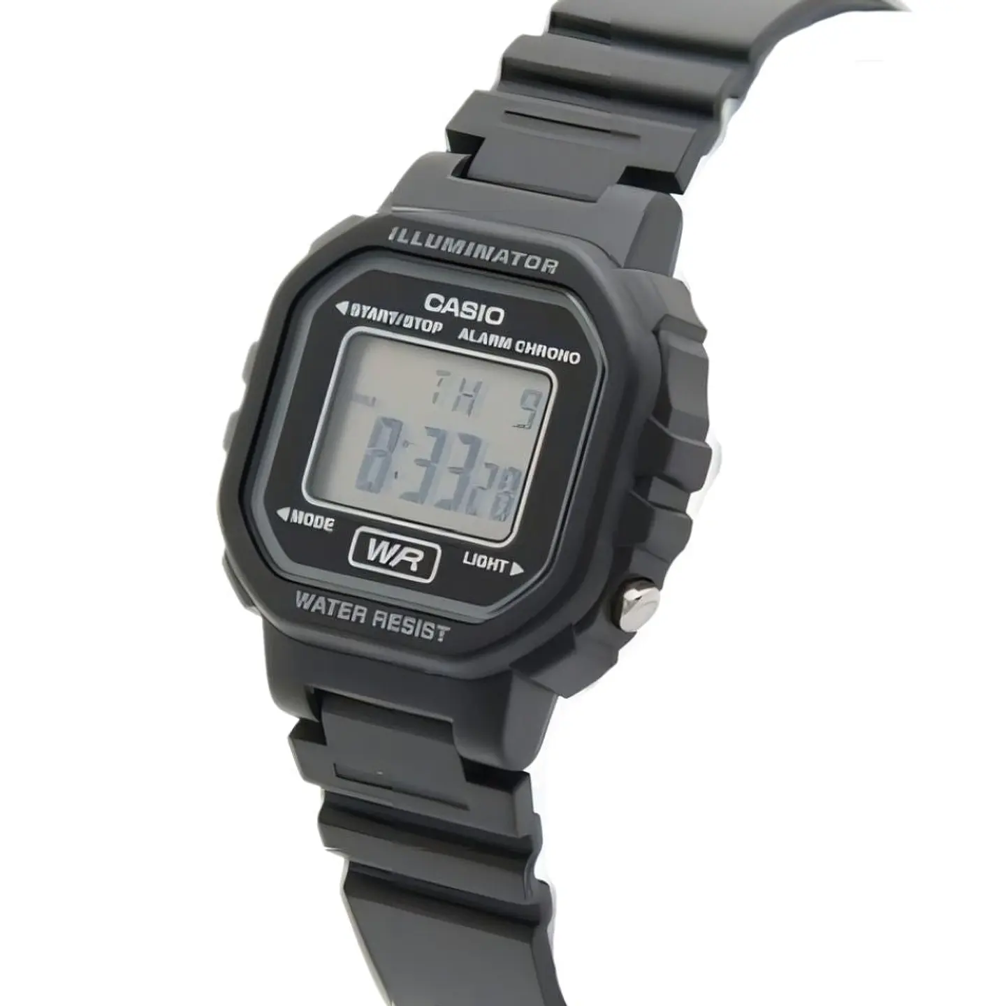Reloj Digital Casio LA-20WH-1ADF Para Mujer en Acero Color Negro 4