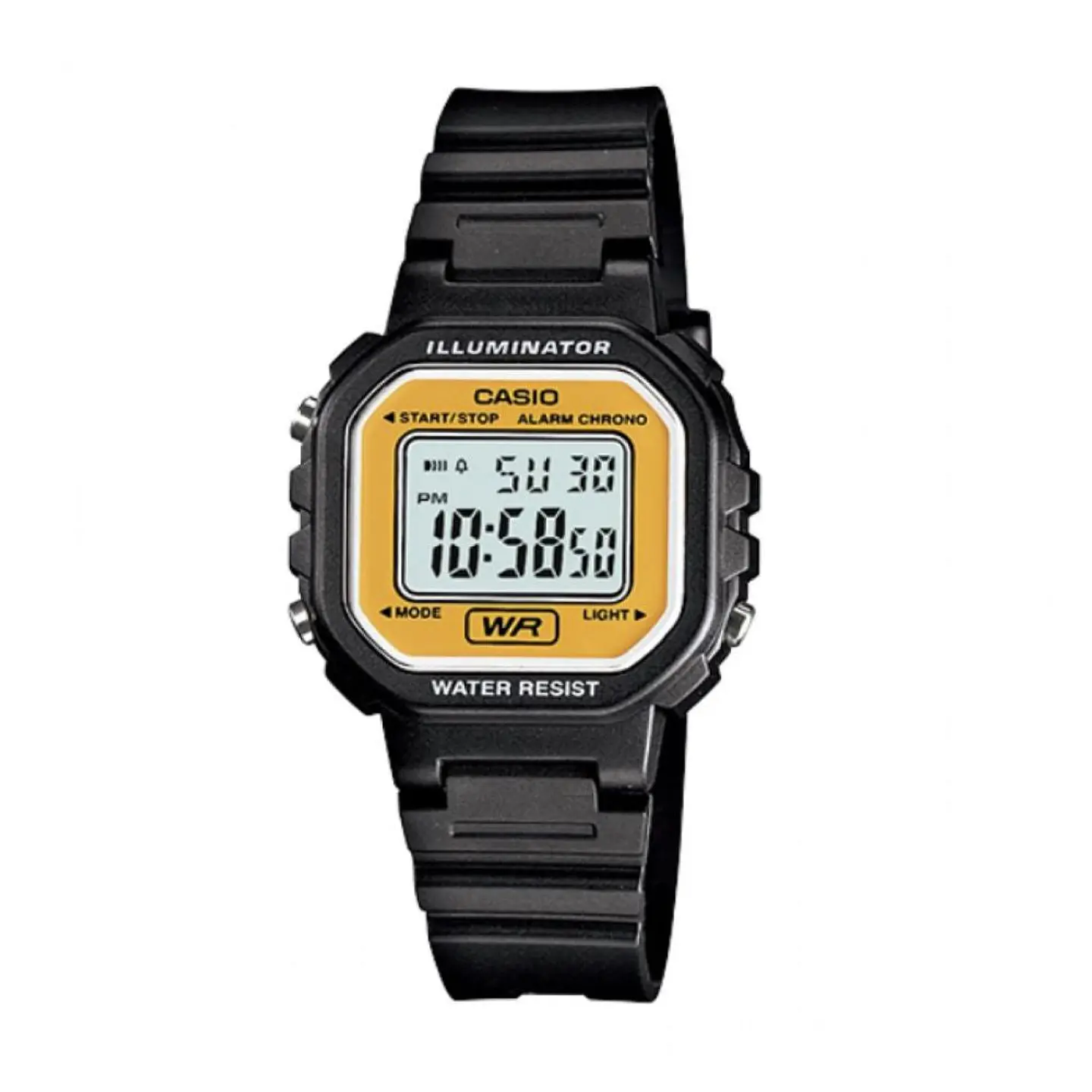 Reloj Digital Casio LA_20WH_9A Unisex en Acero Color Negro 1
