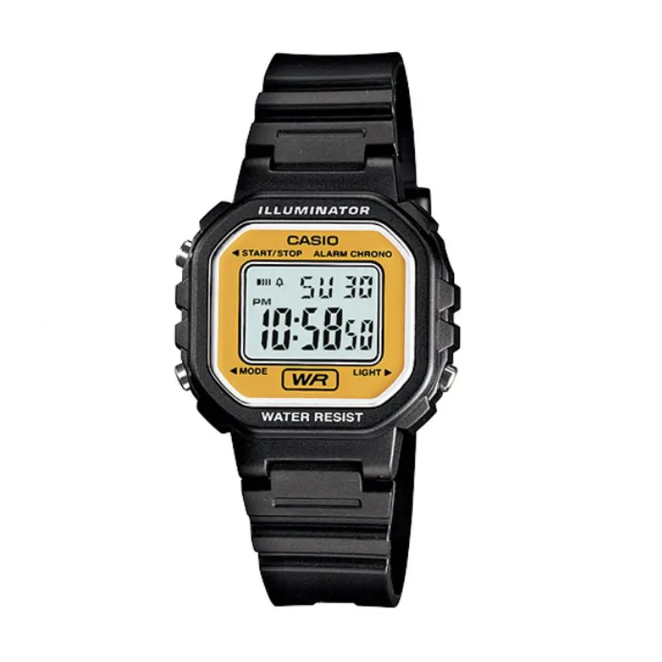 Reloj Digital Casio LA_20WH_9A Unisex en Acero Color Negro 1